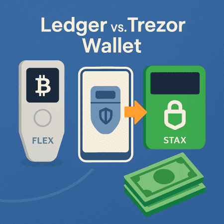 Cold Wallet 2025: Ledger vs Trezor, Security, and How to Store Crypto Safely