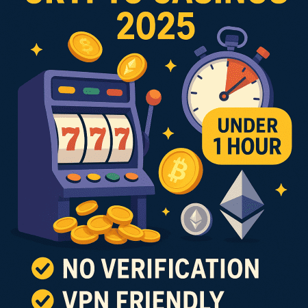 Top Instant‑Withdrawal Crypto Casinos: Under 1 hour withdrawal casino (2025 Guide)