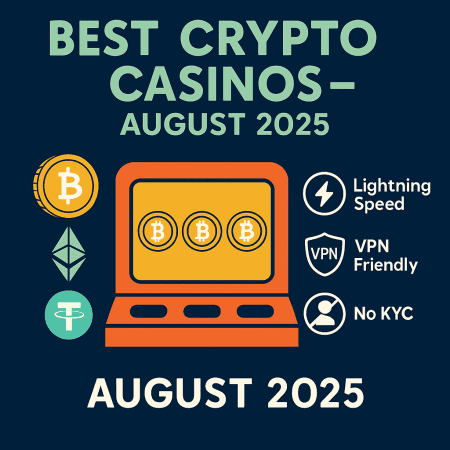 The Best Crypto Casinos August 2025 – Mega-Guide